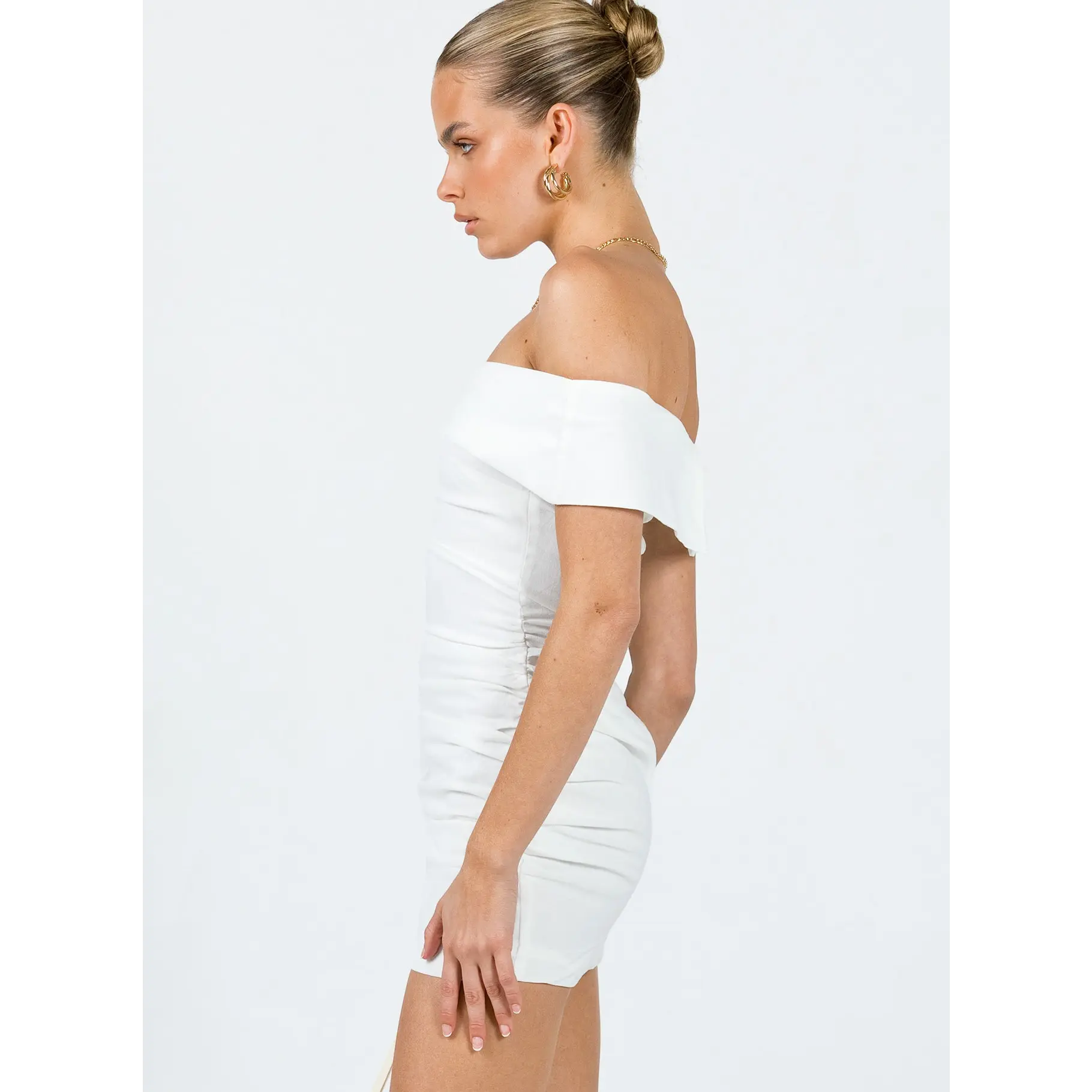 princess polly marcia mini dress black and white Marcia Mini Dress White Princess Polly