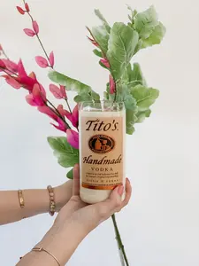 Recycled Titos Soy Wax Scented Candles