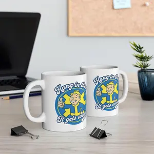 Fall0ut Game Mug, Video Game Lover Coffee Mug 11oz 15oz