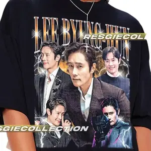 Lee Byung Hun Tshirt Vintage Unisex Shirt, Kpop Fan Apparel, Retro Graphic Tee, Music Lover Gift, Casual Top, Trendy