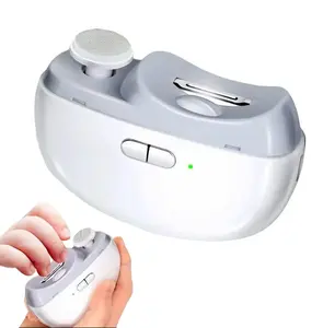 Electric Nail Clipper with Nail File – Compact, Rechargeable Automatic Nail Trimmer for Home and Travel, For Adult Use
