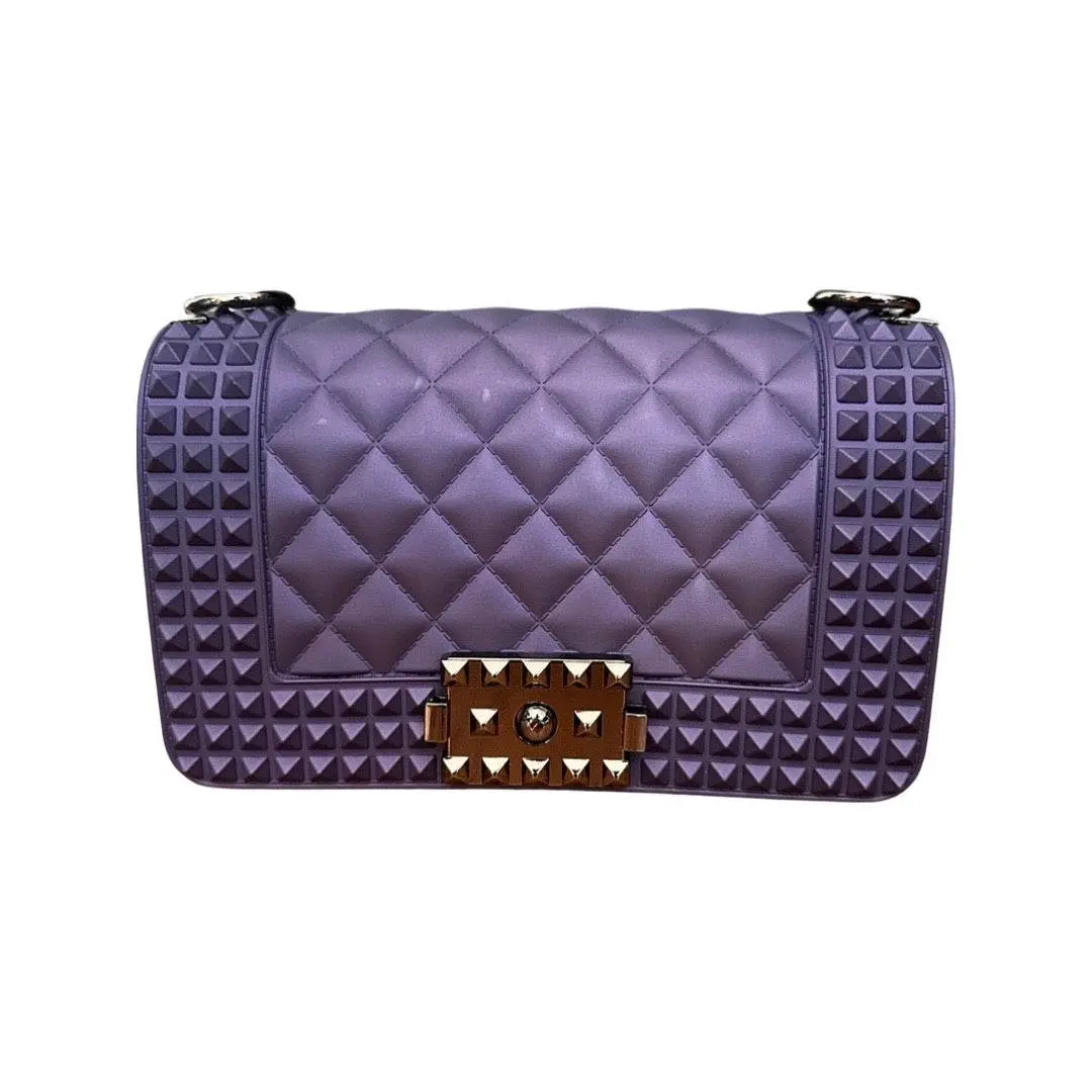 Quilted Jelly Bag - Purple (Small)