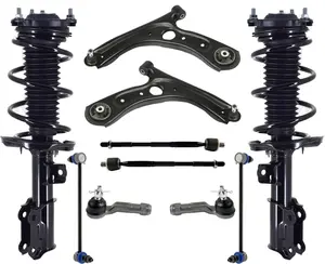 Front Struts Control Arms Tie Rods & Links For Hyundai Elantra 2.0L 2021-2024