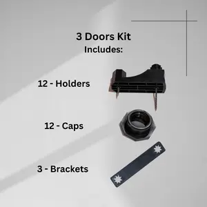 Qwik Door Rack System for Professional Painters - Reusable & Durable for Fast Safe Efficient Door Spraying - Effortless Door Painting Solution