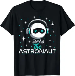 100% Cotton K-Pop Funny Jin Wootteo Galaxy Astronauts T-Shirt