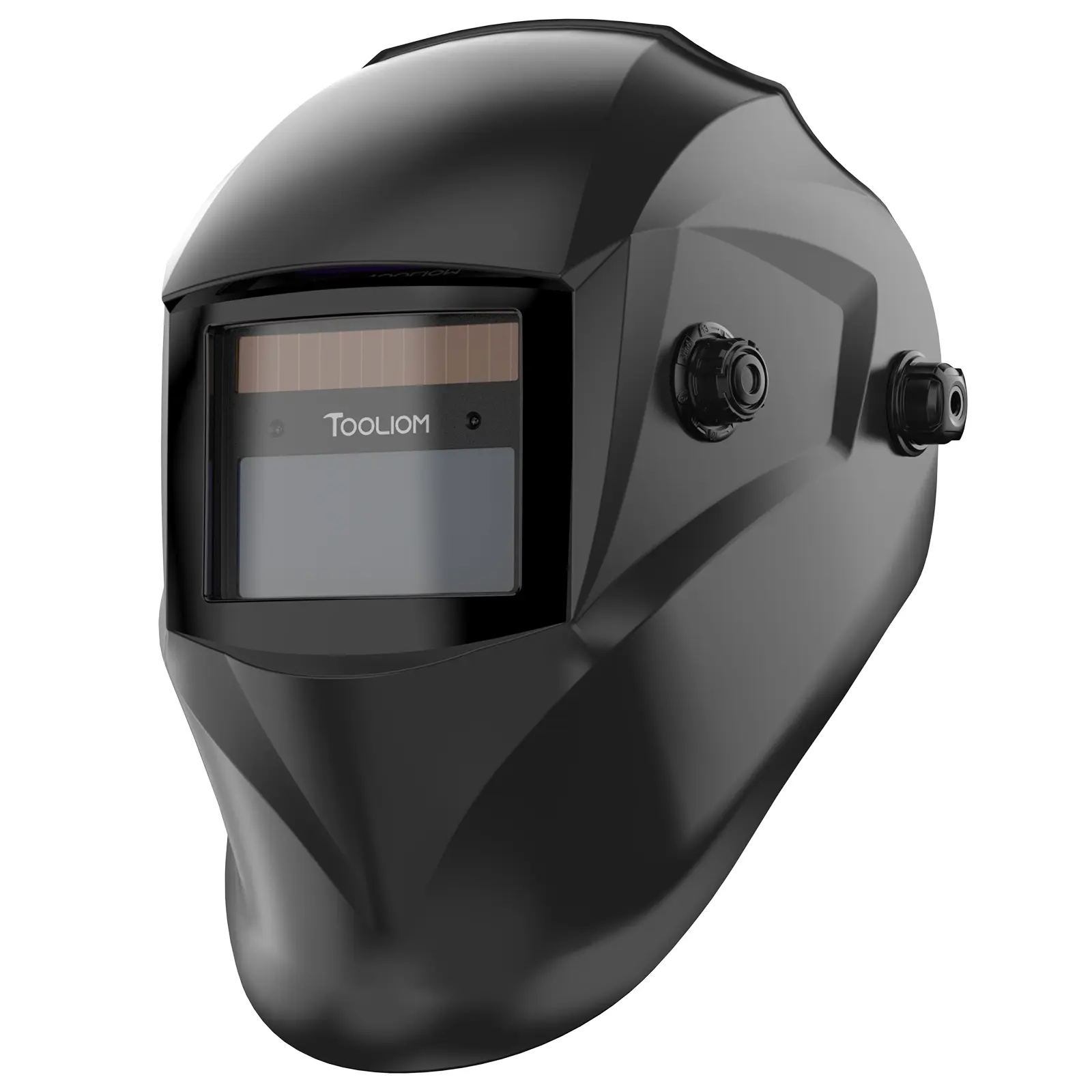 TOOLIOM True Color Auto Darkening Welding Helmet - Large 3.64 x 1.67 Inch View Welding Mask Hood, Wide Shade 9-13 with 2 Arc Sensors for TIG MIG MMA Grind & CUT