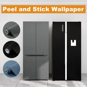 Matte Self Adhesive Wallpaper Roll ,Removable Peel and Stick Vinyl Film Stick Paper Easy to Apply Wall Coverings Shelf Home Decorative,Wall Decor for bedroom,livingroom,kitchen, Peel And Stick Wallpaper Designs