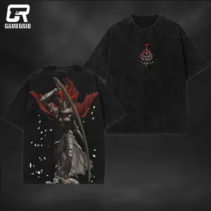 [Collection] Malenia, Blade of Miquella Classic Design Collection Unisex Oversize Washed Lightweight Cotton T-Shirt Wash Gift For Game Fan, Game Lover, Pump Covers