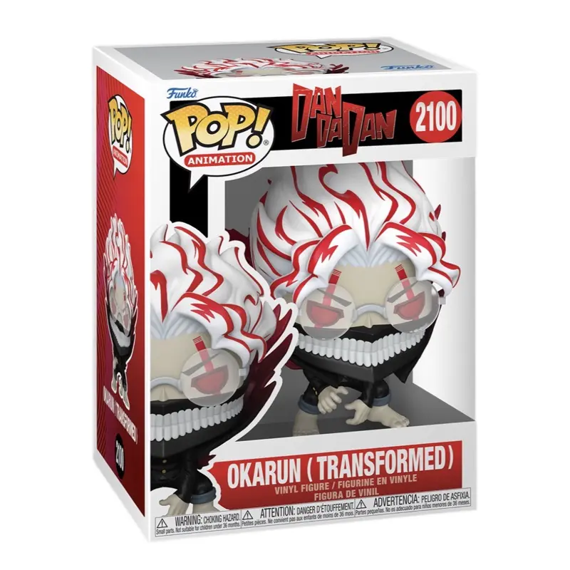 Funko Animation DANDADAN Okarun Transformed Look Vinyl Anime Figurine - Model 2100, Collectible Statue Toy, Ideal for Collectors and Fans
