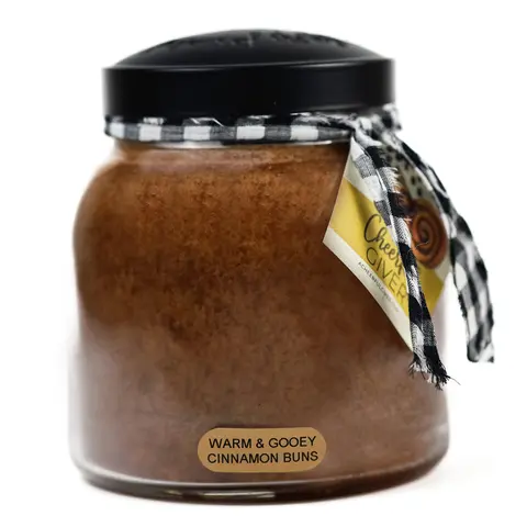 Warm & Gooey Cinnamon Buns - 34 oz Papa Candle