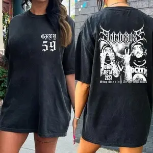 Premium $UlClDEBOYS 2 Sided Grey59 Shirt, Rap Music Tee, G59 Merch Tour, Boyband Shirt, $UlClDEBOYS Merch Gift for Rap Fan - Unisex Rapper Clothing