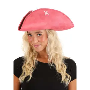 Pink Adult Tricorn Hat