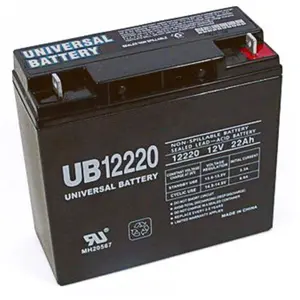 Upg  Ub12220 Sealed Lead Acid Battery Case, 12V Capacity