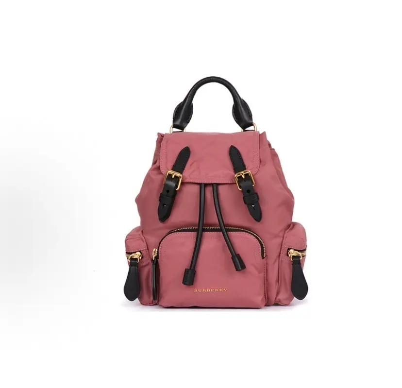 Pre-owned BURBERRY Nylon Backpacks CALUXB Backpack Pink Nylon