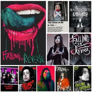 Falling in Reverse Poster Bedroom Home Decor Art Poster Perfect Gift for Family and Friends
