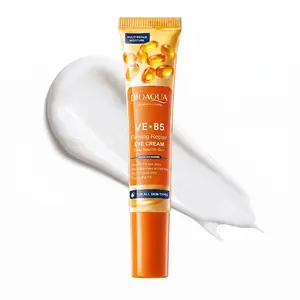 BIOAQUA Vitamin E B5 Firming Eye Repair Cream, Hydrating Under Eye Care Lotion, Soft Texture Eye Moisturizer Nourishes Tired Eye Area, Improves Rough Dull Skin Around Eyes, Soothes Puffy Under Eyes, Daily Eye Skincare for Women & Men