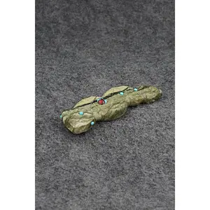 Rattle Snake Zuni Fetish Carving - Dannette Laate