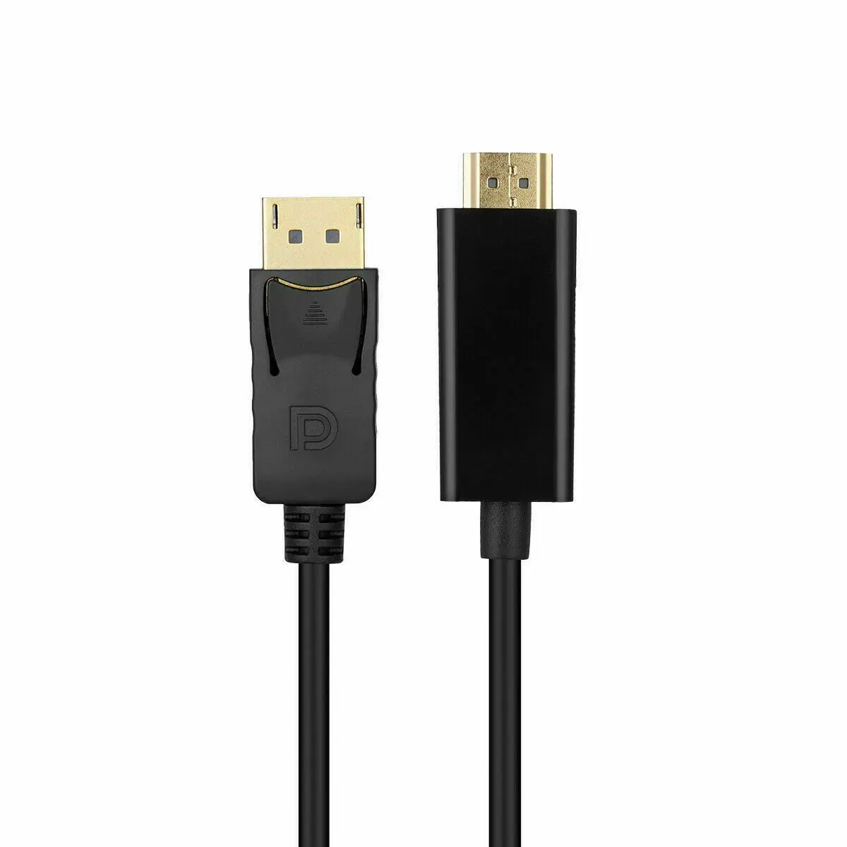 DisplayPort (DP) to HDMI Cable Adapter Converter, Audio Video Support, for PC & HDTV, 1080P 60Hz