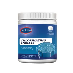 Jaysuing Effervescent Tablets, Multi-Functional Instant Pool Cleaning And Pool Water Improvement Effervescent Tablets