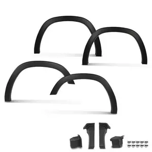 4PCS Fit For 2019-2024 Dodge Ram 1500 Factory Style Wheel Cover Fender Flares