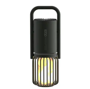 2025 new multifunctional Bluetooth speaker, 8000mAh rechargeable waterproof outdoor light camping light adjustable portable flashlight