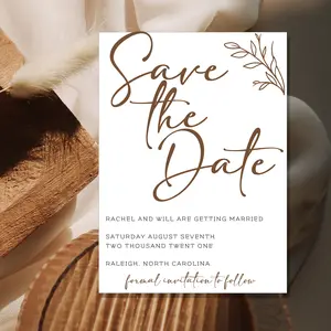 Bohemian Wedding Save the Dates, Boho Wedding Save the Date, Free-Spirited Save the Date, Bohemian Wedding, Earthy Wedding