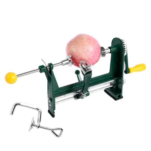 2025New Birthday Gift Peeler Stainless Steel Fruit Peeler Machine Manual Fruit Peelers Labor Saving Fruit Peeler with Hand Crank Handle Multipurpose Pear Peeler Kitchen Gadgets