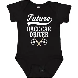 Future Race Car Driver Racing Baby Bodysuit