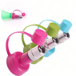 Pet Hanging Water Bottle Dispenser Feeder Head Ball-type Drinking Pipe Fountain Head Dogs Cats Rabbit Pets Drinker Accessories