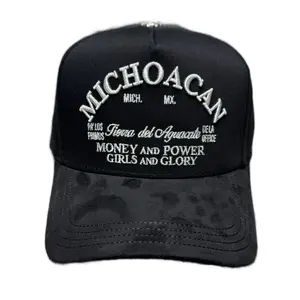 Hat Michoacan Black Silver