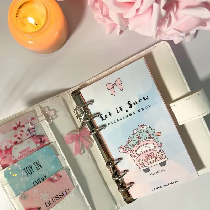 Christmas Savings Challenge- A6 Budget Binder