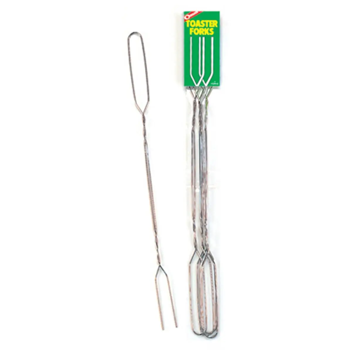 Coghlans 159086 Chromed Barbecue Forks, 20 Inches Kitchen Utensils - 4 Forks Pack