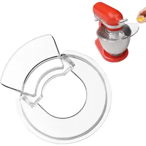 Pouring Shield for  Mixer- Mixer Splash Guard for 3.5 Quart Tilt- Stand Mixer - Mixer Shield with Removable Pouring Chute, Mixer Accessories and Attachments