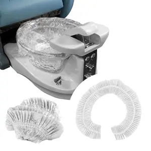 DISPOSABLE SPA LINER CLEAR, 48IN X 48IN X 9.5MIC, 100 PCS, IDEAL FOR PEDICURE TUBS & FOOT SPAS