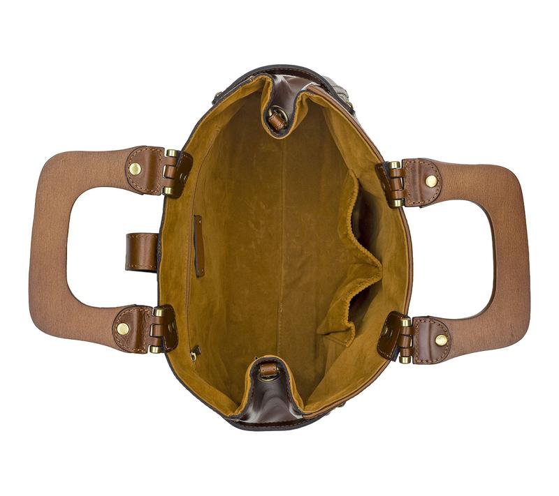 Patricia Nash Sancia Woven Satchel - Vintage Distressed