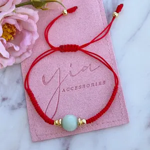 Red String Amazonite bracelet