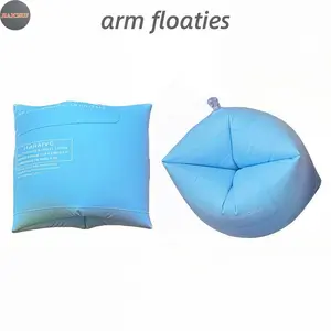 JIAJCHUF Inflatable Arm Floaties for Kids & Adults, Portable Swim Arm Bands, Water Wings Buoyancy Aid, Foldable Lightweight Swimming Training Equipment for Pool Beach Water Park