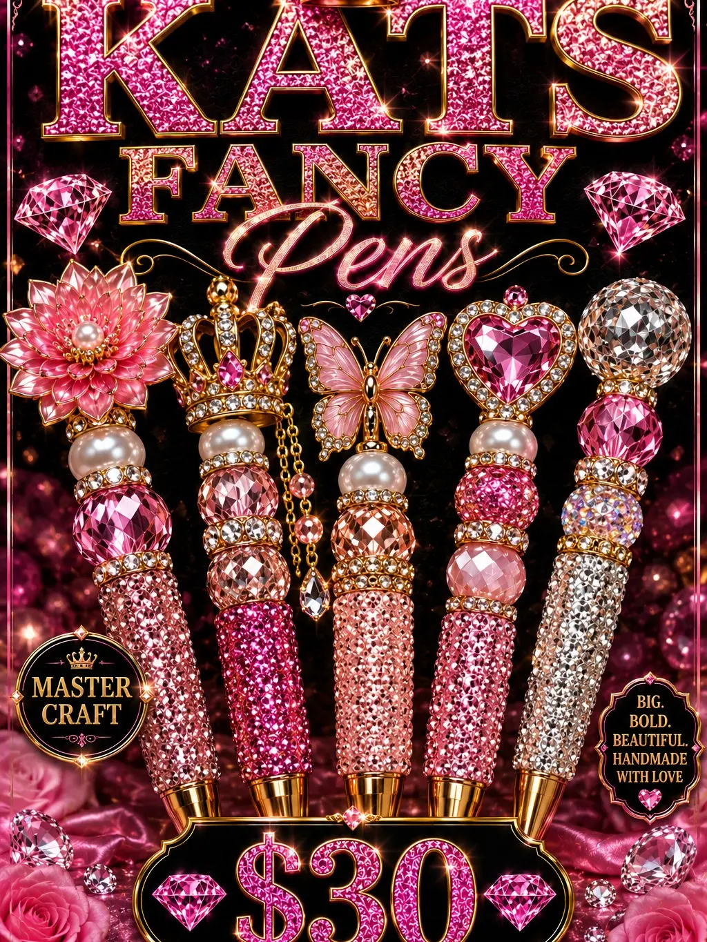 LIVE CLAIM ONLY - Kat's Grand Master Craft Pen - Picture is shown for reference only - Sold separately