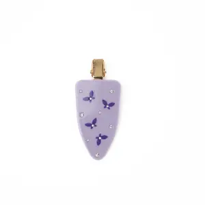 Chelchel's Angel Clips in Summer Night - Handmade Cellulose Acetate Side Clip