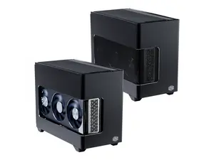 Cooler Master NR200P V3 Mini-ITX PC Case, Top-Mount 240mm|280mm AIO, PCIe 5.0 Riser, 356mm Vertical GPU Mount, SFX PSU 130mm, Compatible RTX 5090|RX 7090 XT, Aluminum Panels, USB Type-C, DIY