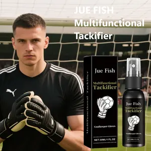 Goalkeeper Glove Grip Spray, Enhances Stickiness & Gripping Power, Suitable for New & Competition Gloves, Millilitre Volume, No Wooden Material
