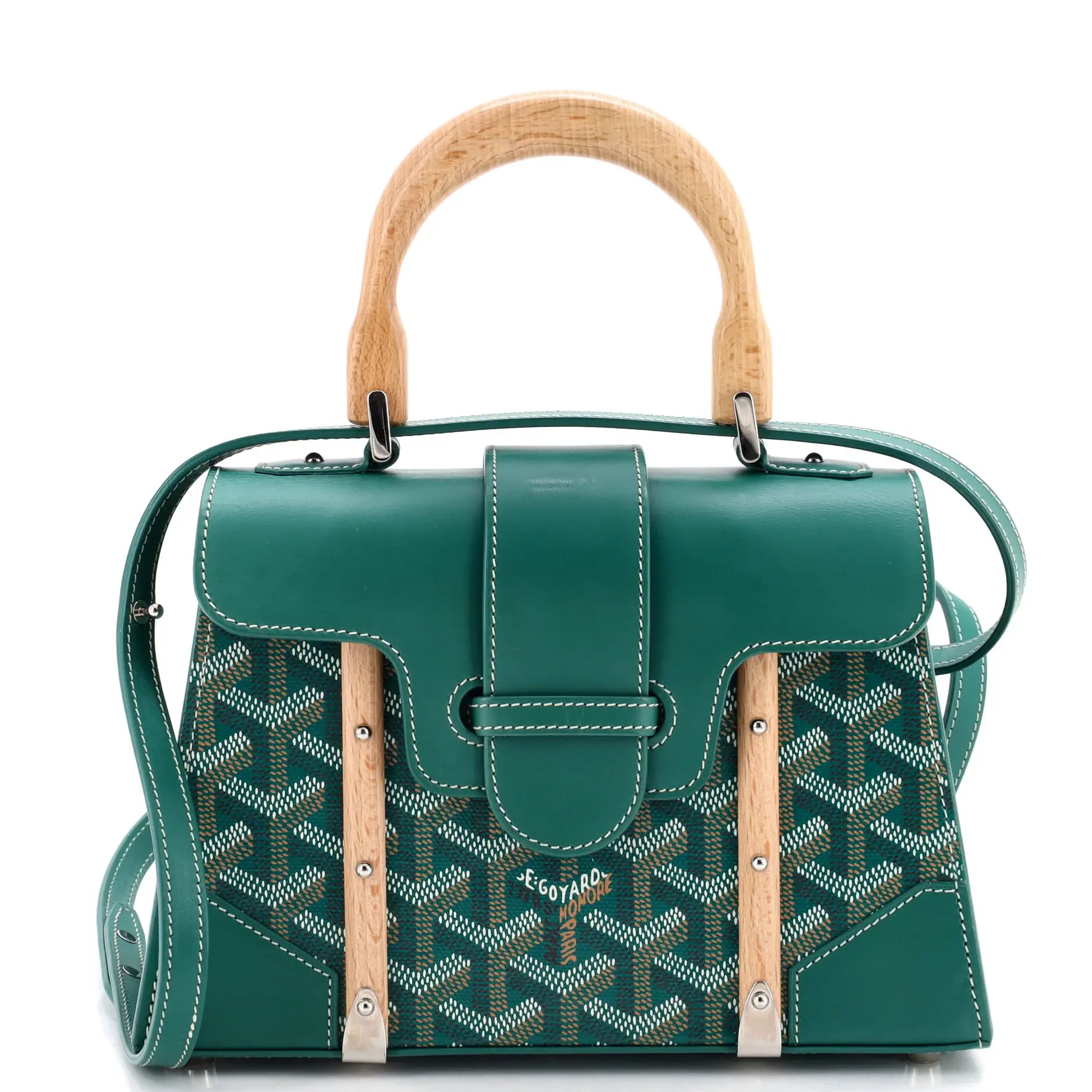 Pre-owned Goyard Material Top Handle Bags by Rebag