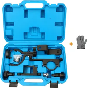 Camshaft Timing Tool Kit for Ford Land Rover Explorer Mustang Ranger Mercury Mountaineer Mazda L3 Mazda 4.0L V6 4015CC SOHC, with Carrying Case & Gloves