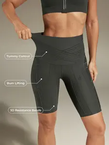 Fanka PowerBand Resistance 9" Biker Shorts