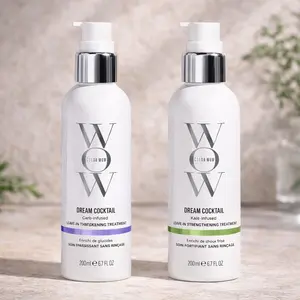 COLOR WOW Dream Set Cocktail Kale Infused Leave-in Treatment & Carb Infused Leave-in Treatment fragile, damaged hair Transform Thin Hair