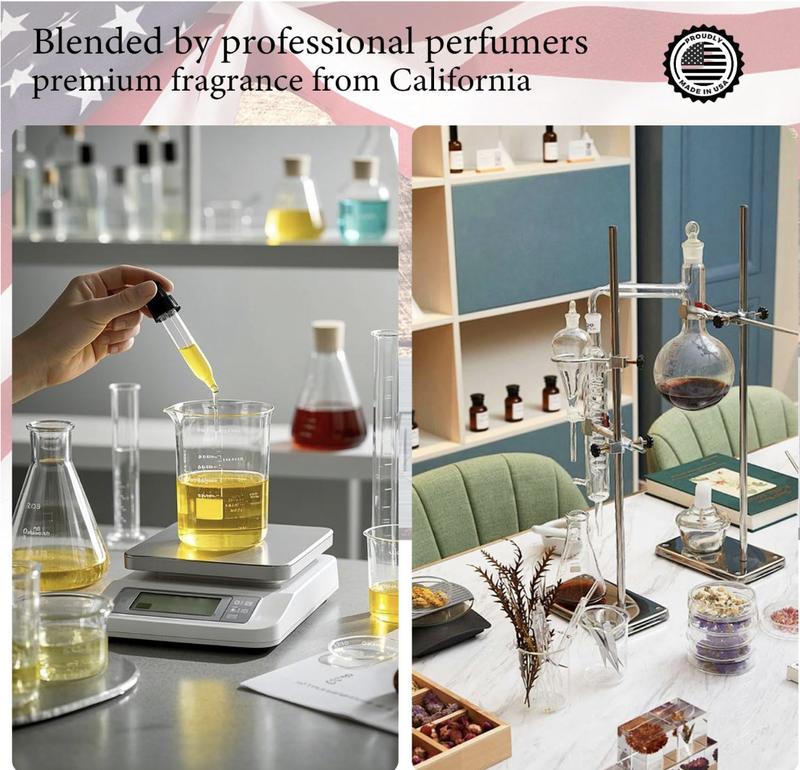 PUREAMOR Pheromones Perfumes for Women, 4-pack Giftbox Perfume Set, Amber Vanilla, Saffron Amber, Woody Citrus, Spicy Sandalwood, 1.64fl. Enhanced Scents Pheromone Cologne for Men&Women,Travel Size Perfumes