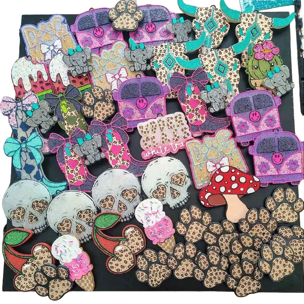 Discounted Box of Car Freshies Air Freshener Diffuser Seller Choice Packs with Unique Designs and Patterns Including Skulls Ice Cream Cars and More, Car Fragrance Set, Fun Car Accessories