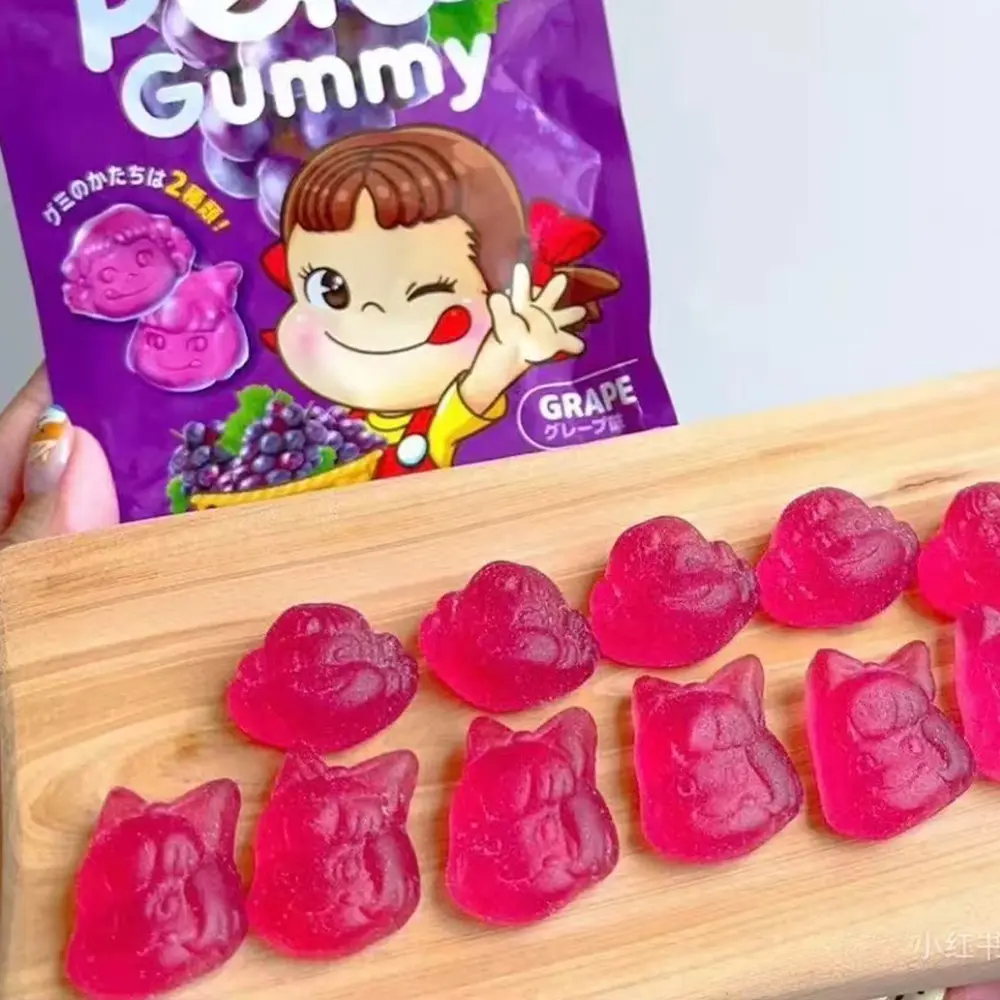 Candy - Snack, Two flavors of Fujiya brand fruit jelly candies