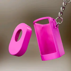 Hot Pink G-Case w/ Keychain loop