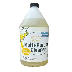 Casco Cleaning Solutions Multi-Purpose Cleaner with Lemon Scent, Concentrated Formula